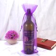 thumbnail image 1 of FONDOTIN 10Pcs Gauze Bags for Birthday Party Favor Wine Bottle Decoration with Simple Design 14.6x5.7x0.08in, 1 of 8