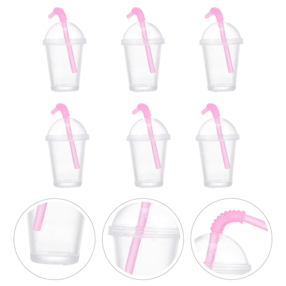 FONDOTIN 10-Pack Tea Resin Cups Small Mugs for Dollhouse Decor and Home Display