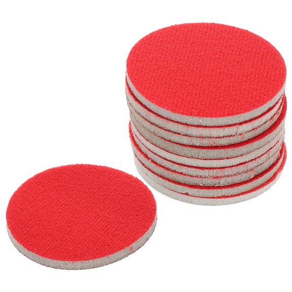 FONDOTIN 10Pcs Polishing Pad Round Sandpaper Sheets Assorted Set for Bowling Ball