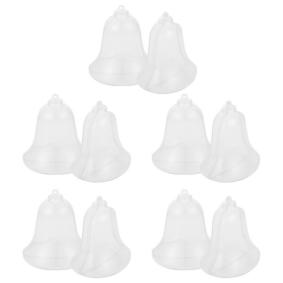 FONDOTIN 10pcs Candy Box Favors for Home Organization with Bell Shape Style