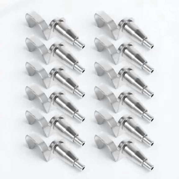 FONDOTIN 12pcs Photo Hangers with Wire Rope Hooks, Iron Design for Home, Office, and General Use