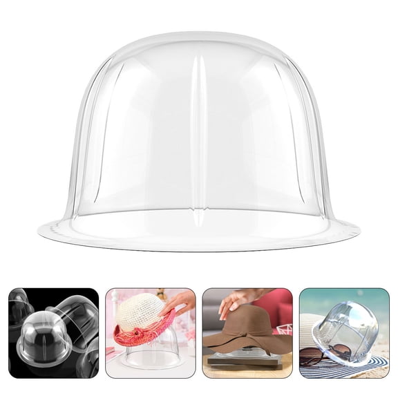 FONDOTIN 12pcs Hat Shaper Insert PVC Shape Protection Transparent for Hat Lovers