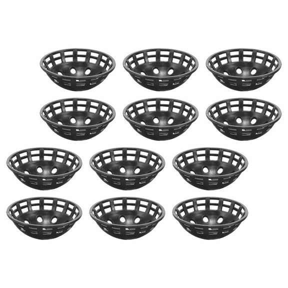 FONDOTIN 12pcs Planter Hole Mesh Pads Plastic Flower Pot Grid Mats Plant Pot Bottom Grid Mats For Garden Flowerpot Flower Pot Hole Mesh Pads Plastic Mesh Pad Filters