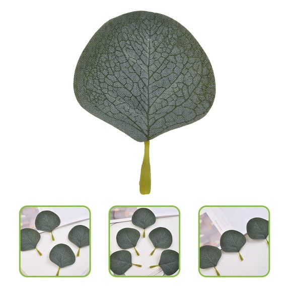 FONDOTIN 150 Pieces Artificial Dried Eucalyptus Leaves for Vase Fillers, Home Decor, Greenery Accents and Floral Arrangements