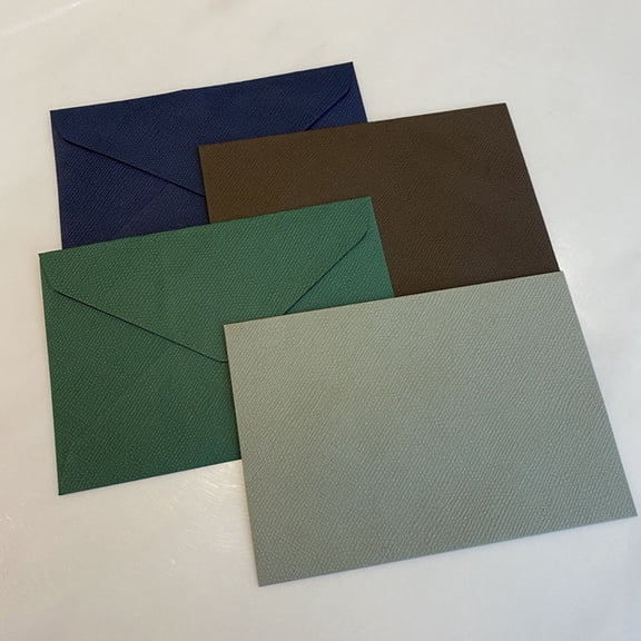 FONDOTIN 16Pcs Multi Function Invitation Envelopes Assorted Colors for Weddings and Special Events