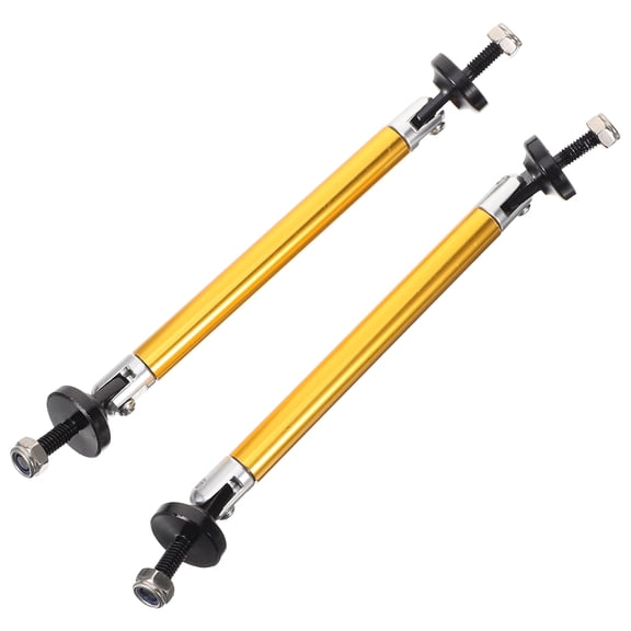 FONDOTIN Front Bumper Splitter Rod Adjustable Design Strut Rod Multi 1Pack