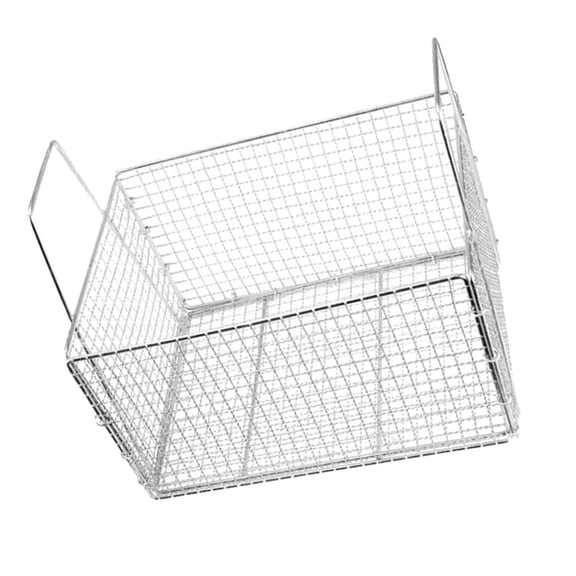 FONDOTIN 1Pc Practical Stainless Steel Fry Basket for French Fries and Snack Serving