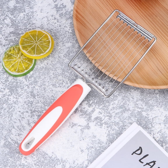 FONDOTIN Orange Slicer 1 Pack - Tomato, Ham, Vegetable and Fruit Cutter with Easy Slicing Assistant Tool