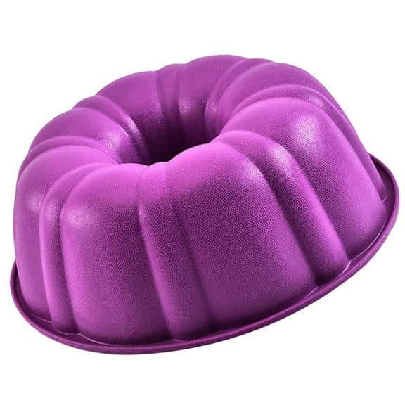 FONDOTIN silicone pie pan Pumpkin Cake Molds Non-Stick Kids Friendly Pastry Making 1Pack