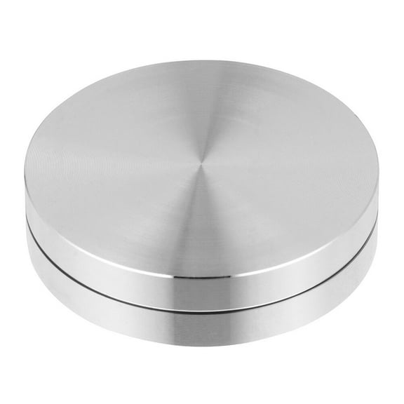 FONDOTIN Cake Rotating Stand Aluminium Alloy 1Pcs 2.4x2.4x0.6in
