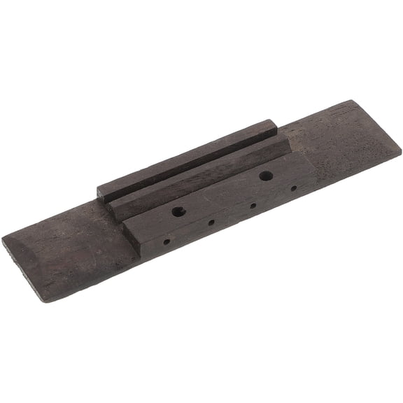FONDOTIN 1Pack Ukulele Parts Rectangular Ukulele Bridge in for Music Practice