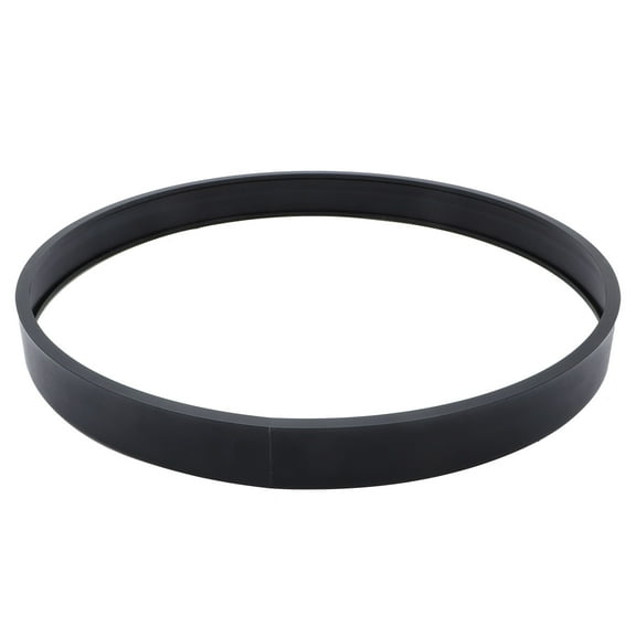 FONDOTIN 1Pc Circular Photo Frame 15.9X15.9X1.5In Aluminum Alloy Wall Mountable for Living Room Decor