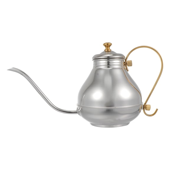 FONDOTIN Kettle for Stove Stainless Steel Coffee Kettle Heat Resistance Hotel Staff Tea Houses 1Pc