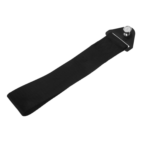 FONDOTIN Tow Straps for Cars Towing Rope Polyester Black 1Pack