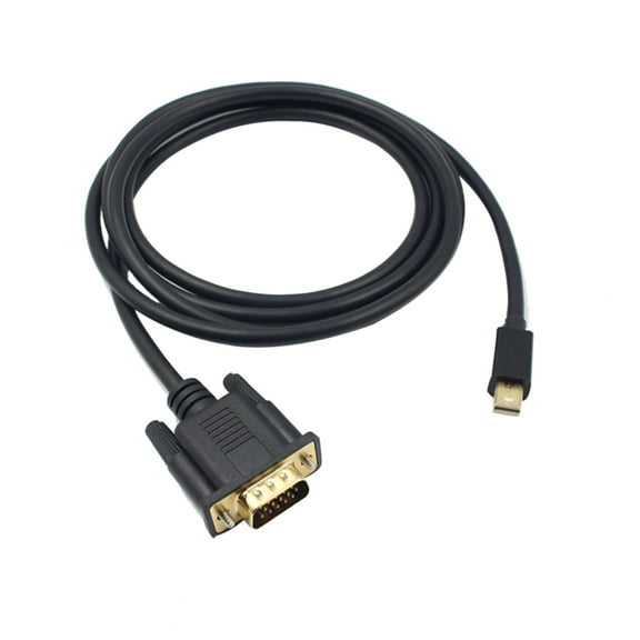 FONDOTIN Display Cord for Monitor to VGA Cable Black 1Pack