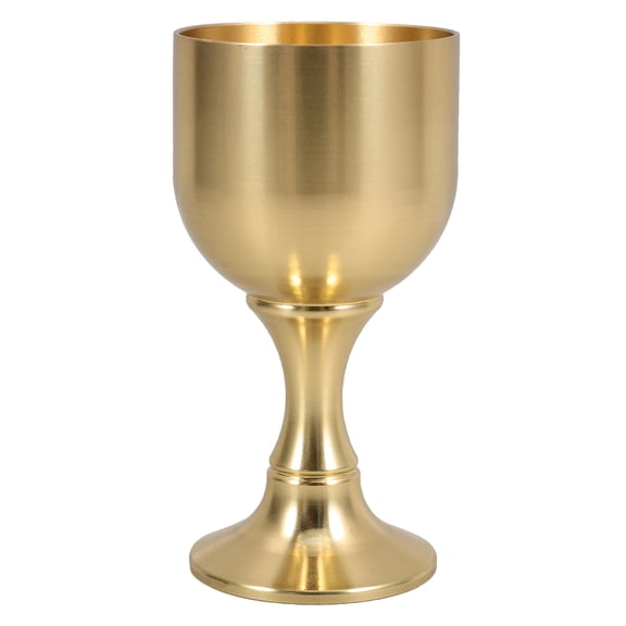 FONDOTIN Copper Goblet Tall Stemmed Vintage For Bars 1Pack