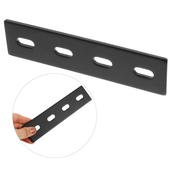 FONDOTIN 1Pcs Metal Flat Braces for Stability Enhancement 15.50X3.80X0.40CM