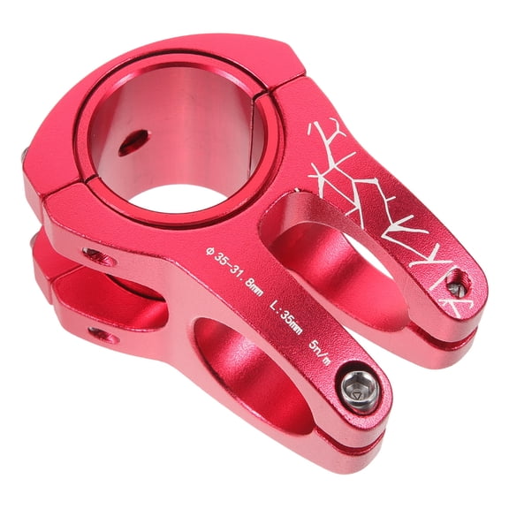 FONDOTIN 1Pcs Red Aluminum Alloy Bike Stem Riser Extension for Bike Owners