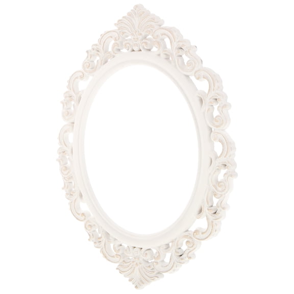 FONDOTIN 1Pcs Resin Picture Frame For Homeowners In White Color 11.8X11.6X0.4In