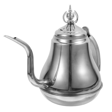 FONDOTIN 1Pcs Stainless Steel Gooseneck Kettle for Stove Top with Water Pouring Control and Infuser