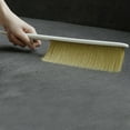 thumbnail image 1 of FONDOTIN 1Pcs White Long Handle Plastic and Gray Wool Dust Removal Bed Cleaning Brush for Household Use 11.8x2.9x0.9in, 1 of 8