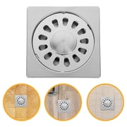 FONDOTIN Garage Floor Drain, Brass Drain Cover, 1 Pack, Heavy Duty Floor Drain for Garage, Basement, Utility Room
