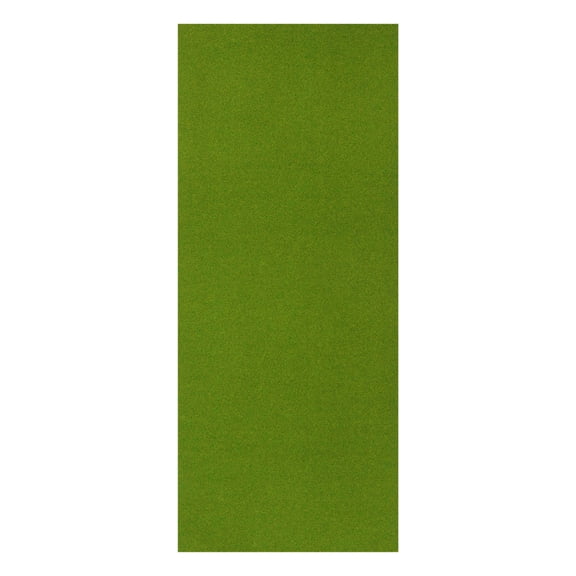 FONDOTIN 1Set DIY Flocking Turf Paper Artificial Grass for Model Making Yellow Green Rectangular 11.8x7.9x0.1in