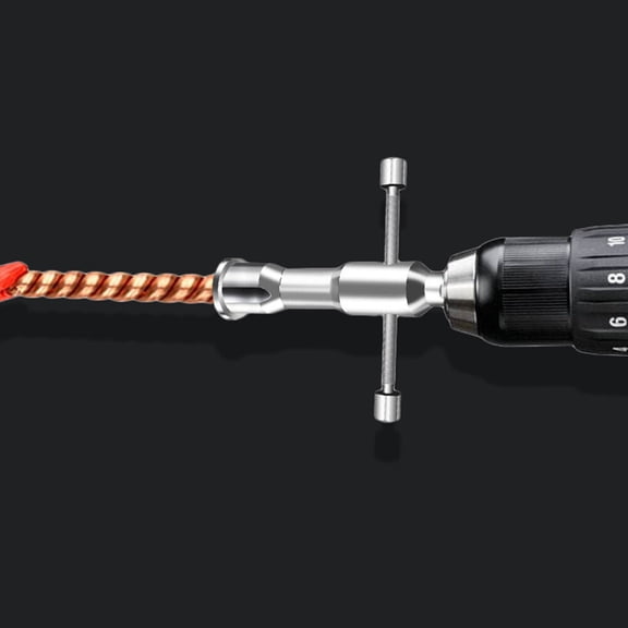 FONDOTIN 1Set Wire Electrical Portable Wire Twisting Tool for Repair Use