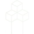 thumbnail image 1 of FONDOTIN Garden Trellis For Vegetables Plant Climbing Support Rack Iron 1Set, 1 of 8