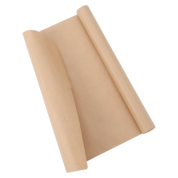 FONDOTIN Brown Kraft Paper Tablecloth for Wrapping, Home, School Use, 1 Piece, 39.37 x 19.69 Inches