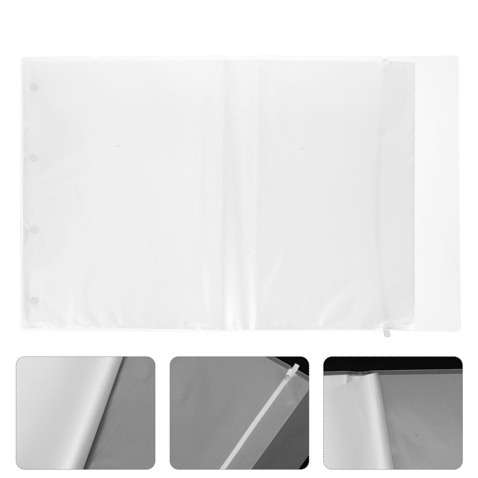 FONDOTIN File Organizer Folder White 1Set Rectangular Shape - Walmart.com