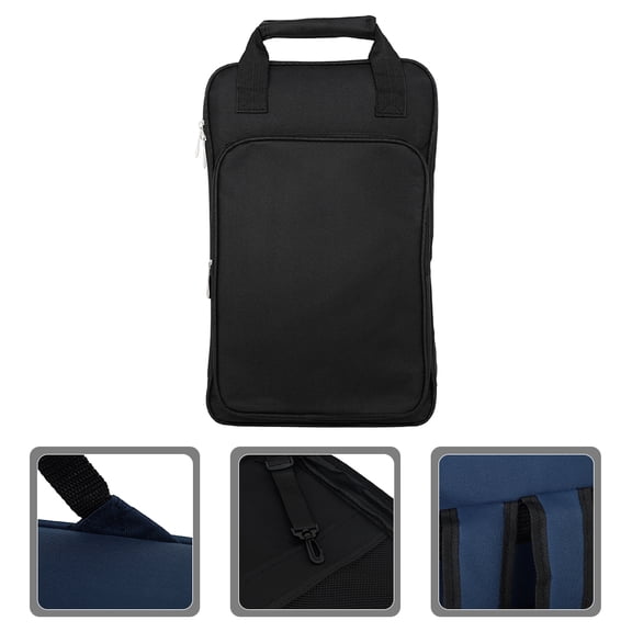 FONDOTIN 1Set Rectangular Drumstick Storage Case in 17.9x11x1.6in for Storing and Carrying Accessories