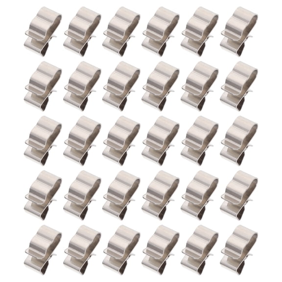 FONDOTIN 1Set Trailer Frame Wire Clips in Stainless Steel for Neat Cable Arrangement and Stability