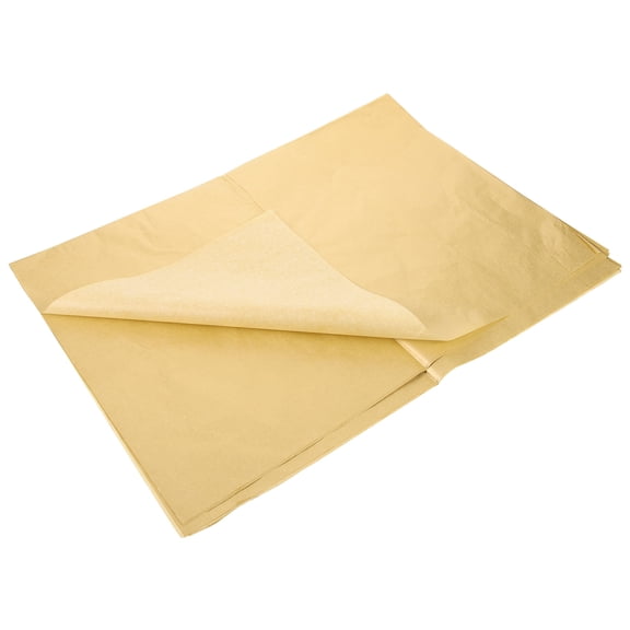 FONDOTIN 20 Sheets Decorative Paper Golden for Festivals Holidays and Parties