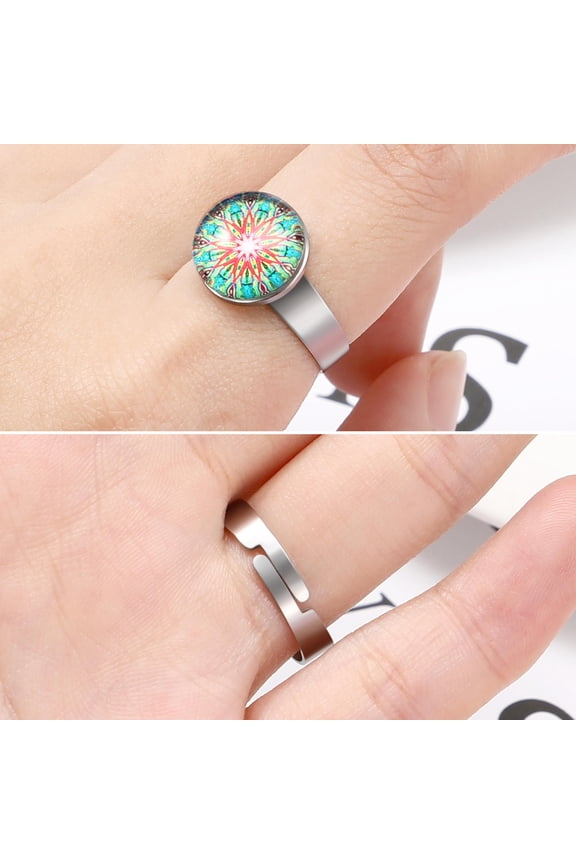 Stainless Steel Base Adjustable Silver DIY Making Supplies 20Pcs