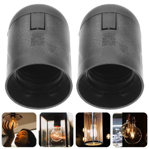 FONDOTIN 20pcs Light Socket Holder Compact Design For Easy Installation For Indoor Lighting Cafes Restaurants And Rooms