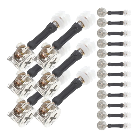 FONDOTIN Furniture Connectors Zinc Alloy for Furniture 24Pcs