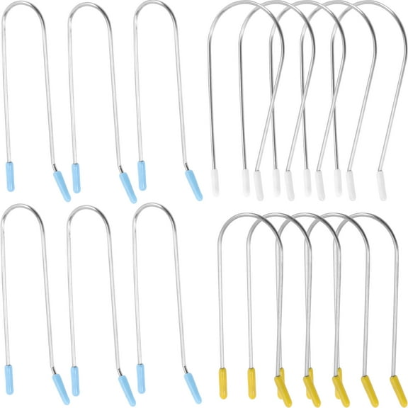 FONDOTIN 24Pcs Hot Roller Clips for Hair Styling Suitable for Various Hair Types Assorted