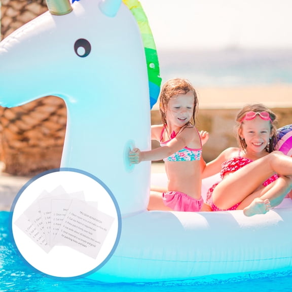 FONDOTIN 25Pcs White Repair Patch Tpu Sturdy Mend Patch for Tent Backpack Raincoat