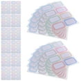 FONDOTIN 288 Count Adhesive Label Stickers, Assorted Color Tabs for ...