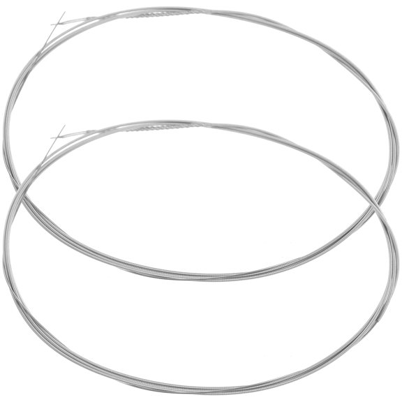 FONDOTIN 2Pcs Dulcimer String Replacement Steel Mandolin Strings Performance