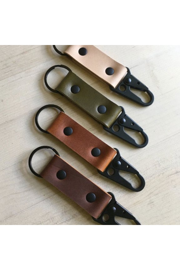2Pcs Multi Functional Black Outdoor Sports Buckles Portable Keychain Backpack Accessory