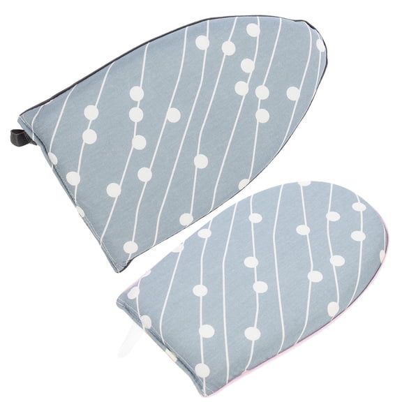 FONDOTIN 2Pcs Cotton Heat Press Mat Small Electric Ironing Board for Home with Hanging Hook