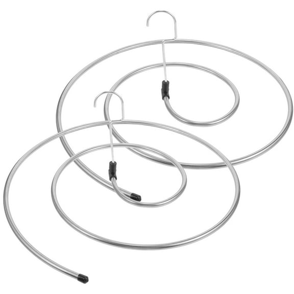 FONDOTIN Stainless Degree Rotating Drying Hanger for Bed Sheets, 2 Pieces Clothes Rack