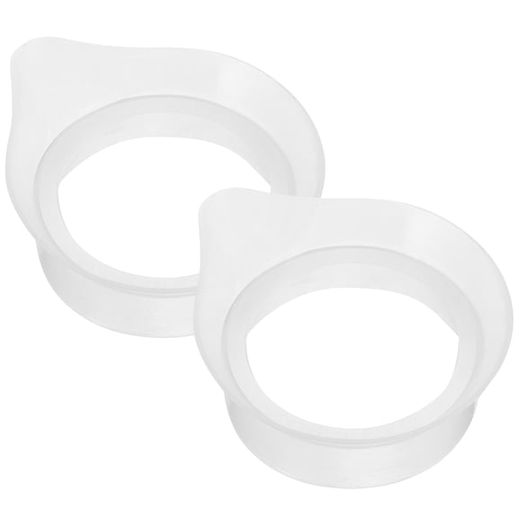 FONDOTIN 2Pcs Plastic Reusable Pourer for Vacuum Flask Leakproof Spout with Sealing Effect for Home