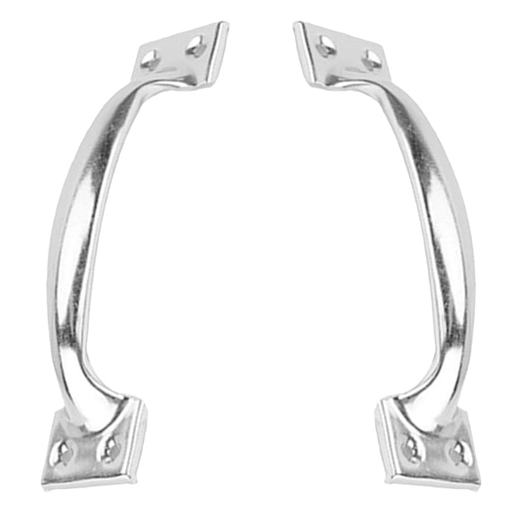 FONDOTIN Stainless Steel Door Pull Handles, Retro Feel, Comfortable Grip for Home, 2Pcs