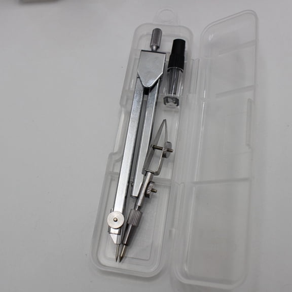 FONDOTIN School Supplies Professional Compasses for Drafting and Design 2Pcs