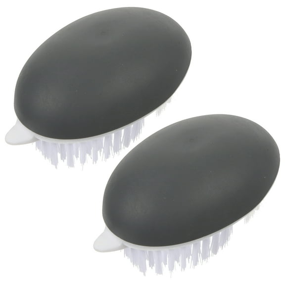 FONDOTIN 2Pcs Produce Brush Scrubber for Cleaning Vegetables and Fruits Simple Design for Daily Use in Kitchen