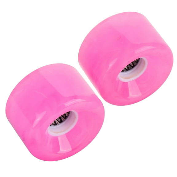 FONDOTIN Skateboard Aluminum Wheels Non Slip 2Pcs
