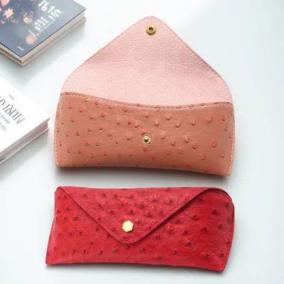 FONDOTIN 2Pcs Practical Spectacles Storage Case Assorted Color Durable Stylish Eyeglasses Protector